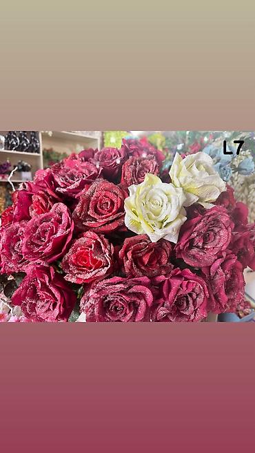dollar gul: Süni pion gülləri – L9 - Rənglər: krem, ağ, açıq-sarı, tünd — 7