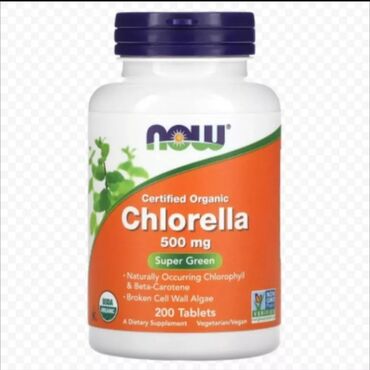 Здоровое питание: Chlorella хлорелла 500 mg,200 табл