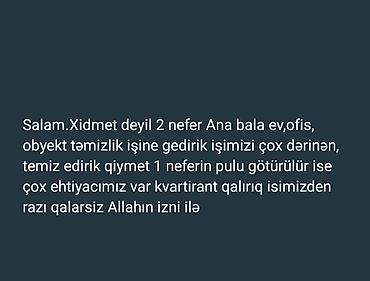 otel temizlik işi: Təmizlik — 1