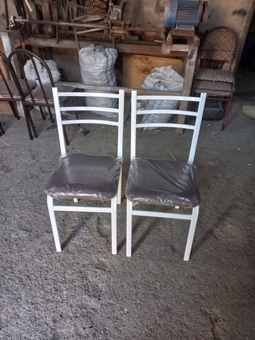 Sifarişlə oturacaqlar: Mətbəx üçün, Qonaq otağı üçün, Dəhliz üçün, Metal, Dəri, Ukrayna, 1 il zəmanət, Kredit yoxdur — 7