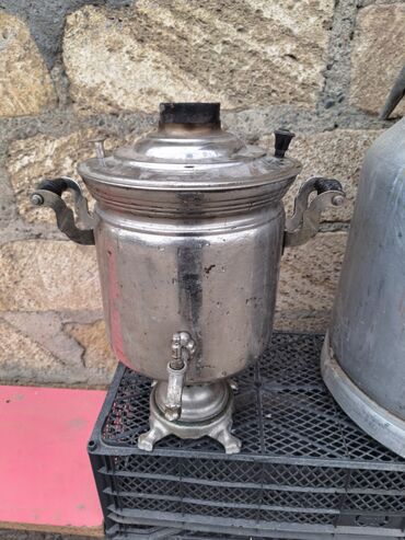 Samovarlar: İşlənmiş Od Samovar, 6 l, Ünvandan götürmə