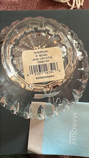 xrustal stakan: Marquis by Waterford “Sheridan” qab - Brend/seriya: Marquis by — 3