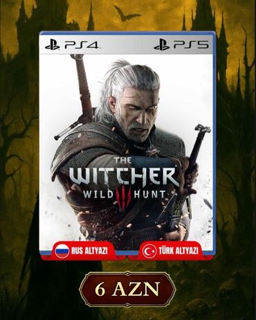 Digər oyun və konsollar: DƏDƏPLAYSTATİONDA YENİ TƏKLİF WITCHER 3
SADƏCƏ 6 AZN son tarix:30 iyul