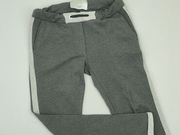 białe spodnie dresowe hm: Sweatpants, M (EU 38), condition - Good