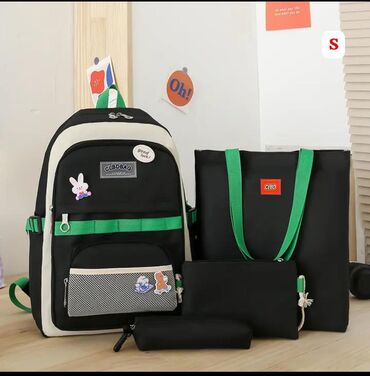Məktəb çantaları: Dəst çantalar məktəb çantalar 20 azn — 13