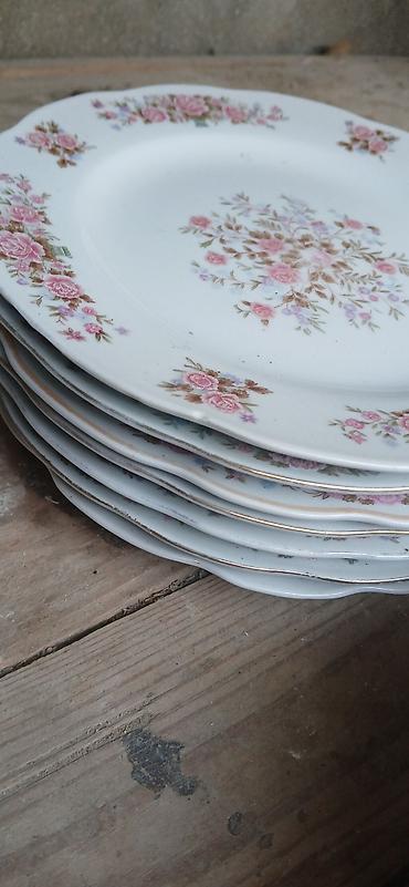 Boşqablar: Boşqablar, rəng - Ağ, Keramika — 12