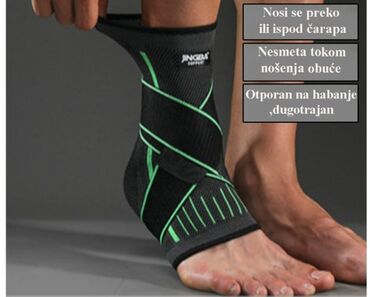Bandažeri, steznici, korektori: Cena 999 din Steznik za skočni zglob Elatični steznik za fiksiranje na lalafo.rs — 4 Bandažeri, steznici, korektori: Cena 999 din Steznik za skočni zglob Elatični steznik za fiksiranje — 4