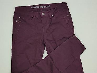 tanie cargo: Skinny, Spodnie materiałowe damskie, rozmiar S — 1