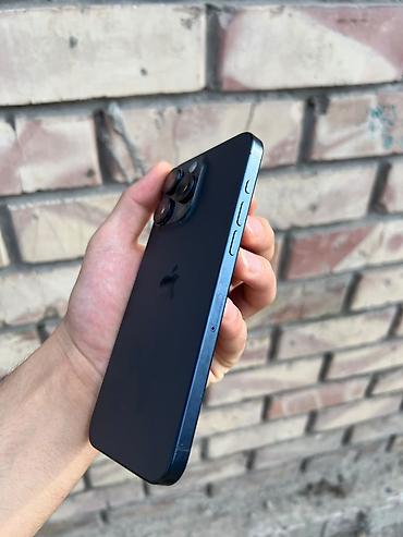 mini iphone: IPhone 15 Pro Max, Б/у, 256 ГБ, Blue Titanium, Кабель — 6
