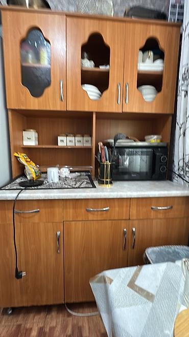 отдам даром кухонный гарнитур: Кухонный гарнитур из ДСП с отделкой под дерево. Состав и особенности — 1