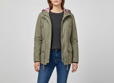 kurtka skórzana lidl: John Baner, Women`s parka, size S