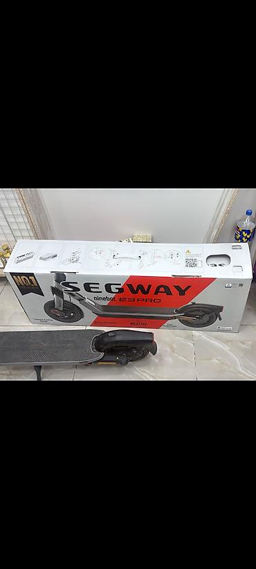 ninebot e2 pro: Segway Ninebot E3 Pro elektrik skuter - Güc: 800 W - Maksimal sürət — 1