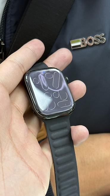 burker часы: Apple watch 10 46mm полный комплект 📞 Смарт-часы с — 1