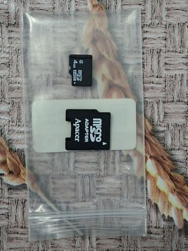 flash kart qiymətləri: MİCRO SD YADDAŞ KARTI 4 GB ölçüsündə yeni yaddaş kartıdır. Üzərində
