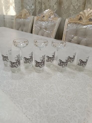 Çay dəstləri və servizlər: Çay dəsti, rəng - Ağ, Farfor — 34