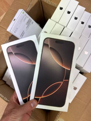 iphone 11 pro max цена ош: IPhone 16 Pro Max, Новый, 256 ГБ, Desert Titanium, Зарядное устройство, Коробка, 100 %