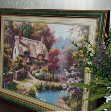 Şəkillər, tablolar: Məhsul: Rəsm mozaika (diamond painting) tabloları – çərçivəli — 6