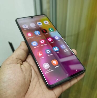 not 8 ikinci el: Samsung Galaxy A71, 128 GB, rəng - Qara, İki sim kartlı