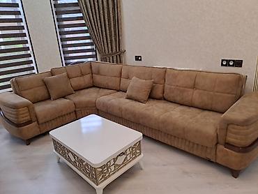 künc mebel: Künc divan dəsti - Damla firmasinin baha alinib.iwlenen otaqda — 2
