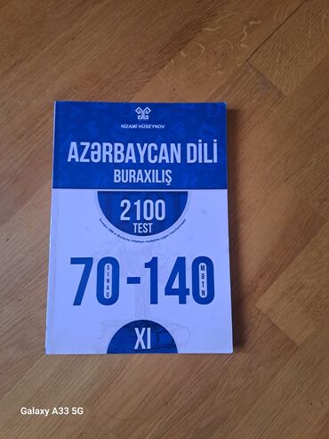 Kitablar, jurnallar, CD, DVD: Nizami Hüseyinov Buraxlış 70-140 Test Az dili 11ci sinif