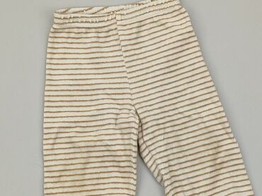 trencz brązowy: Spodnie dresowe, 3-6 m, stan - Dobry