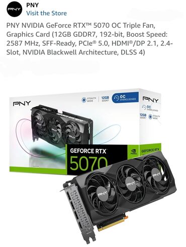 Videokartlar: Videokart NVidia GeForce RTX 5060, 12 GB, Yeni — 2