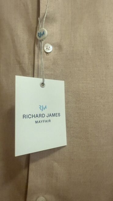 Košulje: Košulja Na duge rukave, XL, bоја - Bež, Pamuk — 5