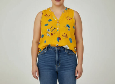 bluzki z dużym dekoltem plus size: Жіноча блуза, розмір 2XL