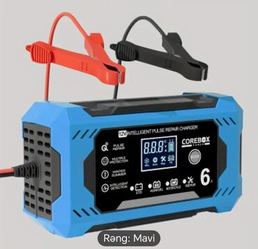 Avtomobil akkumulator zaryadkalari: Corebox 12V intellektual impuls təmiri cihazı. Avtomobil, akkumulyator — 5