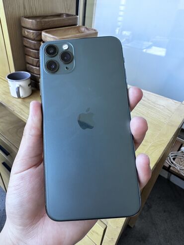 айфон 11 про макс цена кыргызстан: IPhone 11 Pro Max, Б/у, 64 ГБ, Alpine Green, 94 %