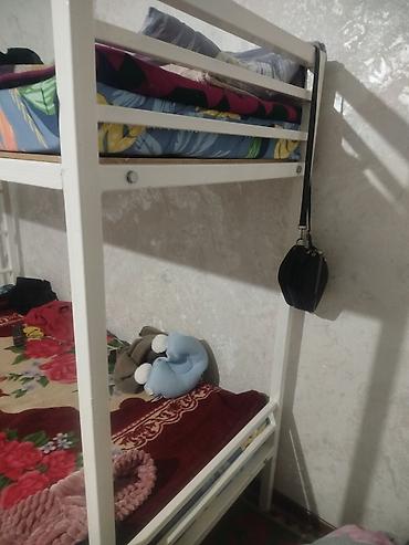 Двухъярусные кровати: Двухъярусная металлическая кровать - Прочная сварная рама из металла — 4