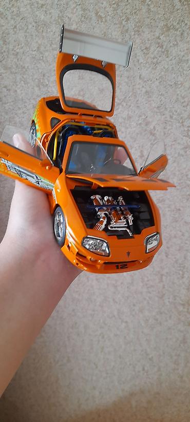İdman və hobbi: Toyota Supra 1:24 Miqyas Təzədir Səsli və İşıqlı Hər yeri açılır — 3