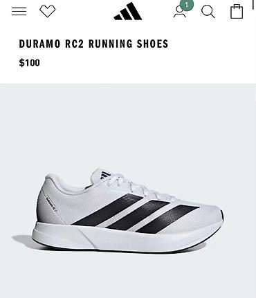 qacış ayaqqabı: Adidas Duramo RC2 Running Shoes – qaçış üçün yüngül və rahat model. - — 2