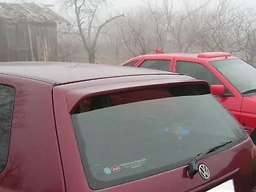 KROVNI SPOJLER KACKET GTI VW GOLF 3 III | Spojler Kačket GTI za