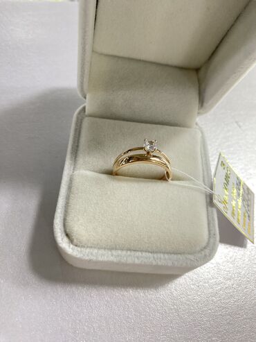 помолвочное кольцо: Российское кольцо под обручалку Проба:585 Размер:17,5-16,5 Цена со