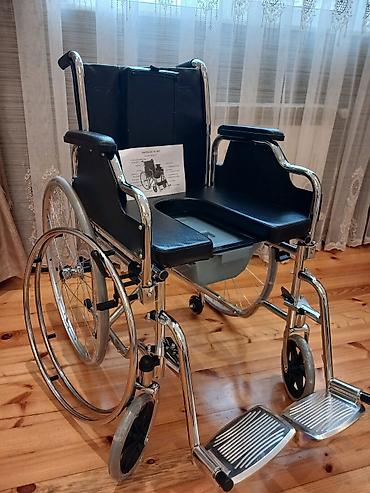 əlil araba: Tam yeni-Tualet funksiyalı əlil arabası – model 681 - İnteqrə edilmiş — 1