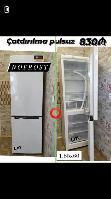 nol alti: *İndesit / NoFrost* Ağ rəng : *830₼* __________________________