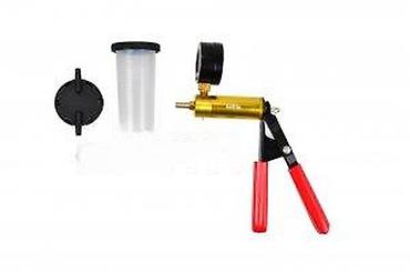 Alati za automobile: Ručna vakuum pumpa sa manometrom – set za ispitivanje i odzračivanje — 8