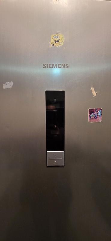 холодильник мини: Siemens NOFROST iki qapılı soyuducu-dondurucu - Rəng: paslanmayan — 2