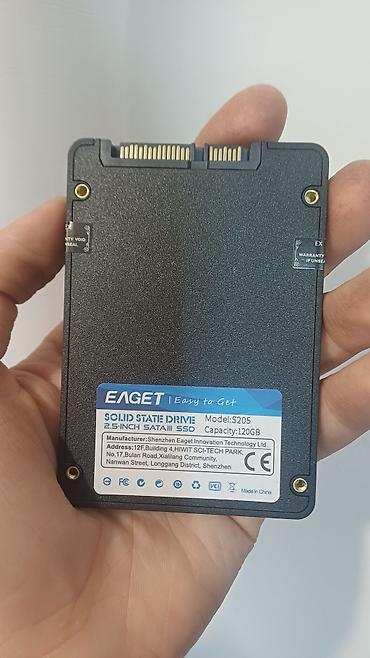 Masaüstü kompüterlər və komponentlər: Məhsul: (SSD) – 120 GB Xüsusiyyətlər: - Form-faktor: 2.5 düym - — 5