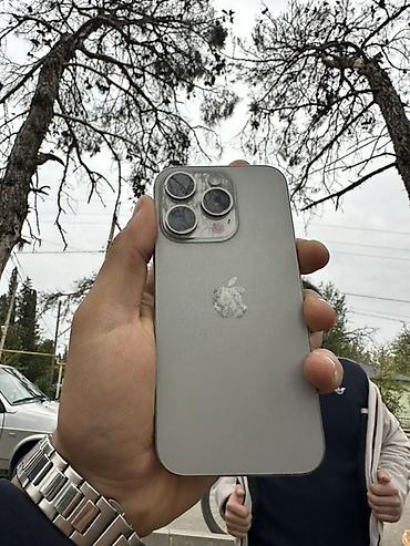 iphone tap az: IPhone 15 Pro, Natural Titanium, Face ID — 1