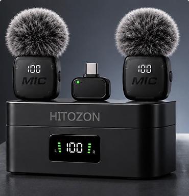 dji mikrofon: Whatsappa yazın yanlız Avtomatik Səsboğucu, Portativ Rəqəmsal Ekranlı — 2