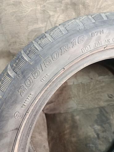 d 110: Шины 205 / 50 / R 16, Зима, Б/у, 1 шт, Легковые, Dunlop — 2