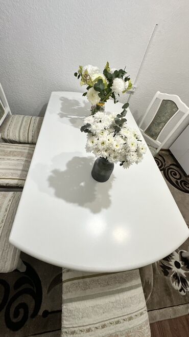 Кухонные столы: Кухонный стол, Б/у, Прямоугольный, Нераскладной — 16