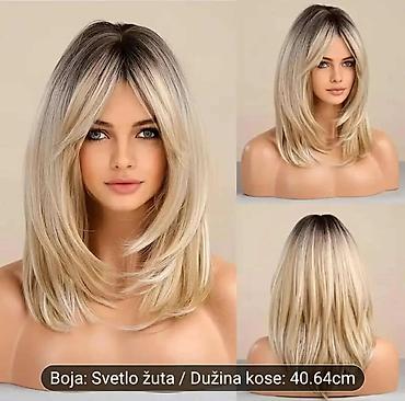 Perike i klipse: Perike – više modela i dužina - Tip: ženske modne perike sa dugim — 34