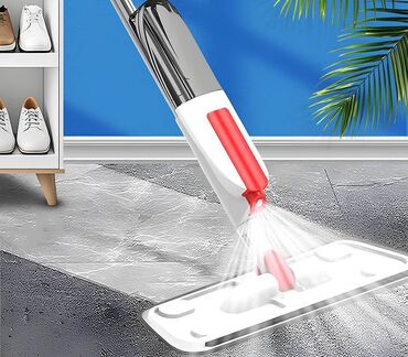 mop: Spreyli döşəmə silən mop, 330ml Sprey Mop döşəmələrin gündəlik və