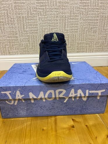 Krasofkalar və idman ayaqqabıları: Nike JA 1 basketbol ayaqqabısı – “Midnight Navy/Light Laser Orange” — 2