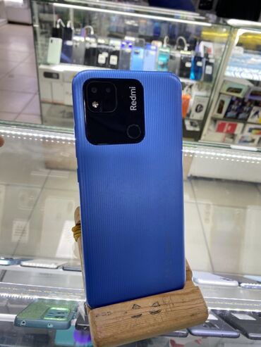 телефон ацфон: Redmi, Redmi 10A, Б/у, 128 ГБ, цвет - Синий, 2 SIM