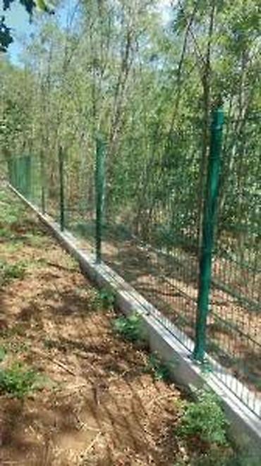Proizvodi od rolovanog metala, metalni kanali: 🔵 PANELNA OGRADA 2D 163x250 – 6/5/6 mm CINK + PVC 📍 Fence System doo — 18
