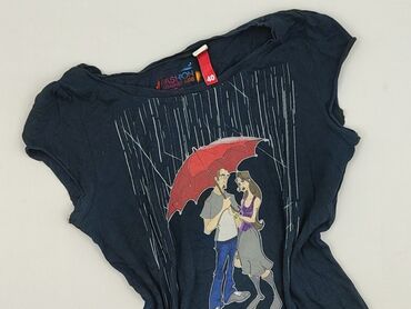 bluzki z wyciętym sercem: H&M Divided, T-shirt damski, rozmiar M